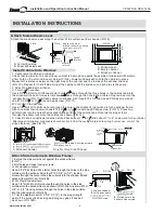 Предварительный просмотр 8 страницы Coast-Air CEG-123A Installation And Operation Instruction Manual