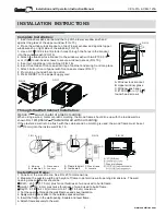 Предварительный просмотр 9 страницы Coast-Air CEG-123A Installation And Operation Instruction Manual