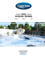 Preview for 1 page of Coast Spas President's Club Special Freedom Owner'S Manual