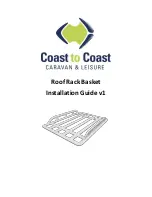 Coast to Coast Roof Rack Basket Installation Manual предпросмотр