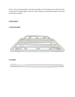 Предварительный просмотр 2 страницы Coast to Coast Roof Rack Basket Installation Manual