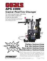 Coast APS 3000 Safety, Set Up, Operation And Maintenance Instructions preview