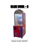 Coastal Amusements SLAM DUNK-S Manual preview