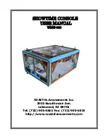 Coastal Amusements WMH-808 User Manual preview