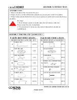 Preview for 2 page of Coaster Fine Furniture 182003 Assembly Instructions