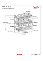 Preview for 9 page of Coaster 021032558505 Assembly Instructions Manual