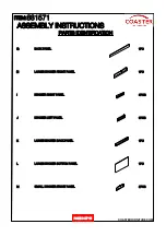 Preview for 3 page of Coaster 021032635930 Assembly Instructions Manual