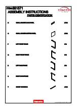 Preview for 4 page of Coaster 021032635930 Assembly Instructions Manual