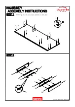 Preview for 7 page of Coaster 021032635930 Assembly Instructions Manual