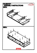 Preview for 8 page of Coaster 021032635930 Assembly Instructions Manual