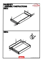 Preview for 9 page of Coaster 021032635930 Assembly Instructions Manual