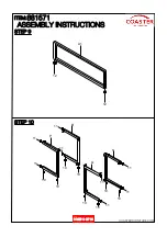 Preview for 11 page of Coaster 021032635930 Assembly Instructions Manual