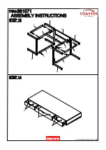 Preview for 13 page of Coaster 021032635930 Assembly Instructions Manual