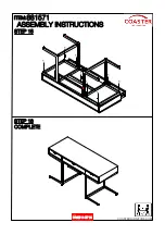 Preview for 14 page of Coaster 021032635930 Assembly Instructions Manual