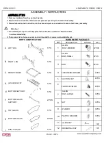 Предварительный просмотр 2 страницы Coaster 100135 Assembly Instruction Manual