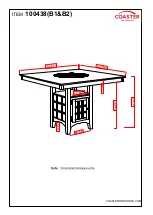 Preview for 7 page of Coaster 100438 Assembly Instructions Manual