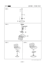 Preview for 3 page of Coaster 100545 Assembly Instruction