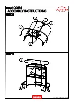 Preview for 8 page of Coaster 100654 Assembly Instructions Manual