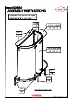 Preview for 11 page of Coaster 100654 Assembly Instructions Manual