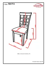 Preview for 5 page of Coaster 100772 Assembly Instructions