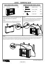 Preview for 4 page of Coaster 100775 Assembly Instructions