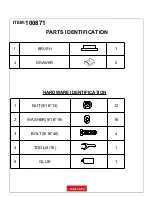 Preview for 3 page of Coaster 100871 Assembly Instructions Manual