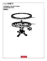 Preview for 5 page of Coaster 100871 Assembly Instructions Manual