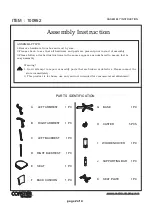 Preview for 2 page of Coaster 100952 Assembly Instruction