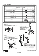 Preview for 3 page of Coaster 100952 Assembly Instruction