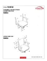 Preview for 6 page of Coaster 100952 Assembly Instructions Manual