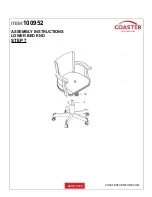 Preview for 7 page of Coaster 100952 Assembly Instructions Manual