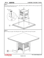 Preview for 6 page of Coaster 100958 Assembly Instructions Manual