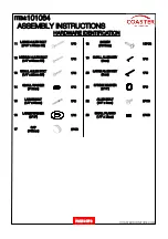 Preview for 4 page of Coaster 101064 Assembly Instructions Manual