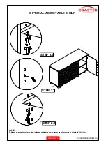 Preview for 4 page of Coaster 102065 Assembly Instructions Manual