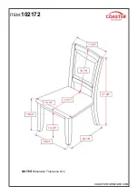 Preview for 5 page of Coaster 102172 Assembly Instructions