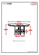 Предварительный просмотр 5 страницы Coaster 102888 Assembly Instructions