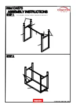 Preview for 3 page of Coaster 104873 Assembly Instructions