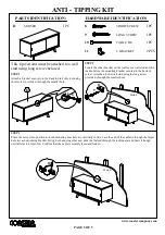 Preview for 5 page of Coaster 105365 Assembly Instructions