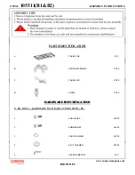 Preview for 2 page of Coaster 105511 Assembly Instructions