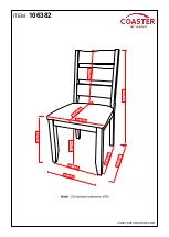 Предварительный просмотр 5 страницы Coaster 106382 Assembly Instructions