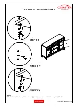 Preview for 3 page of Coaster 106475 Assembly Instructions