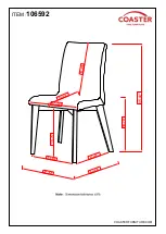 Preview for 6 page of Coaster 106592 Assembly Instructions Manual