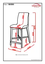 Preview for 8 page of Coaster 106599 Assembly Instructions Manual