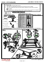 Preview for 2 page of Coaster 107221 Assembly Instructions