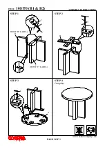 Preview for 3 page of Coaster 108170 (B1 & B2) Assembly Instructions