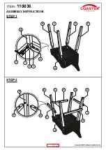 Preview for 3 page of Coaster 110036 Assembly Instructions