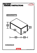 Preview for 4 page of Coaster 110101 Assembly Instructions