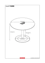 Preview for 4 page of Coaster 110280 Assembly Instructions