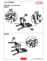 Preview for 3 page of Coaster 110732 Assembly Instructions