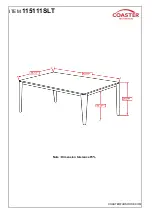 Preview for 4 page of Coaster 115111SLT Assembly Instructions